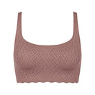 Sloggi Zero Feel Bliss BH top, rosa - 10219678 - 1141 - Cacao