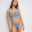 Sloggi Zero Feel Bliss g-streng, blå - 10219696 - 7401 - Azura Blue